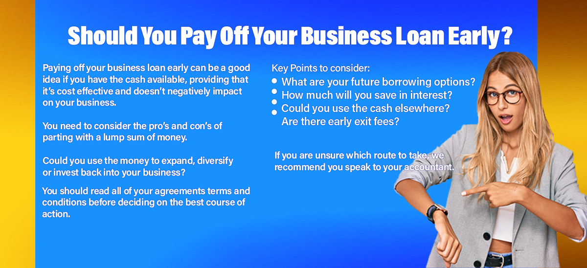 should I pay off business loan early